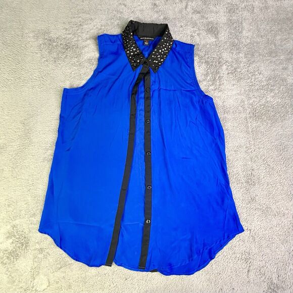 Rock & Republic Button Up Vest Women's Size S - Picture 2 of 9